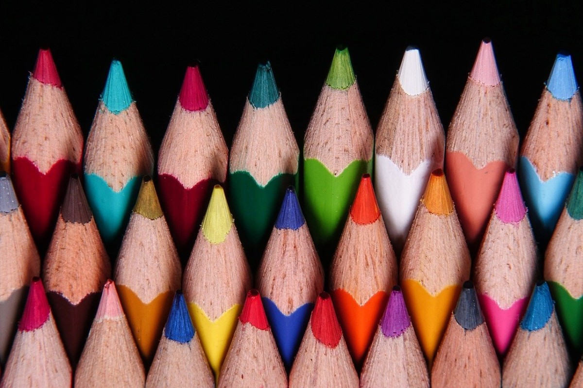 pencils, colorful, colored pencils